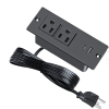 Recessed Power Strip USB-A Flush Mount Desk