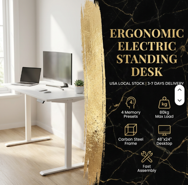 48-Inch Electric Standing Desk Adjustable