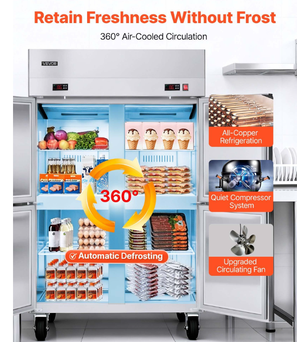 Commercial Kitchen Refrigeration Equipment 48"