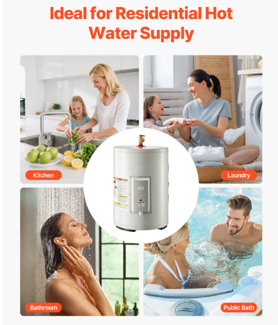 12 Gallon Electric Tank Water