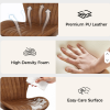 PU Leather Modern Ergonomic Comfortable Armless Office Chair