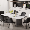 PU Leather Upholstered Soft Comfy Dining Chair