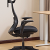 USA Warehouse Free Shipping Ergonomic Comfortable Black Mesh Executive Swivel Reclining Office Chair with Headrest