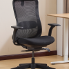 USA Warehouse Free Shipping Ergonomic Comfortable Black Mesh Executive Swivel Reclining Office Chair with Headrest