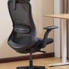 USA Warehouse Free Shipping Ergonomic Comfortable Black Mesh Executive Swivel Reclining Office Chair with Headrest