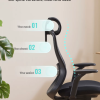 USA Warehouse Free Shipping Ergonomic Comfortable Black Mesh Executive Swivel Reclining Office Chair with Headrest
