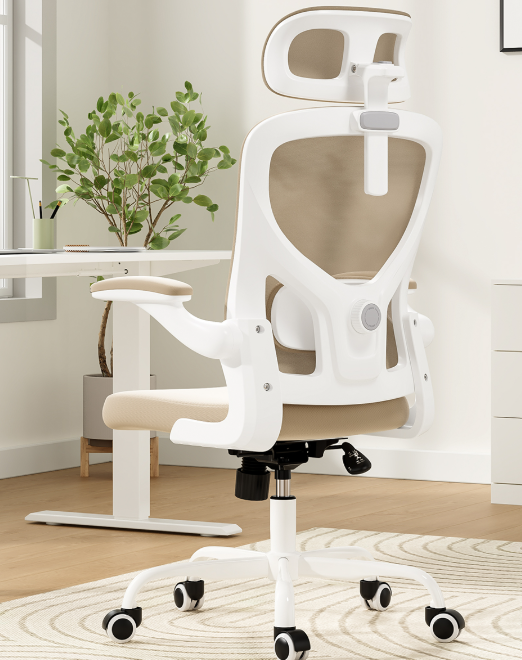 Ergonomic High Back Computer Chair With Armrests and Adjustable Lumbar Support Fast Delivery From US MOQ 1 Unit
