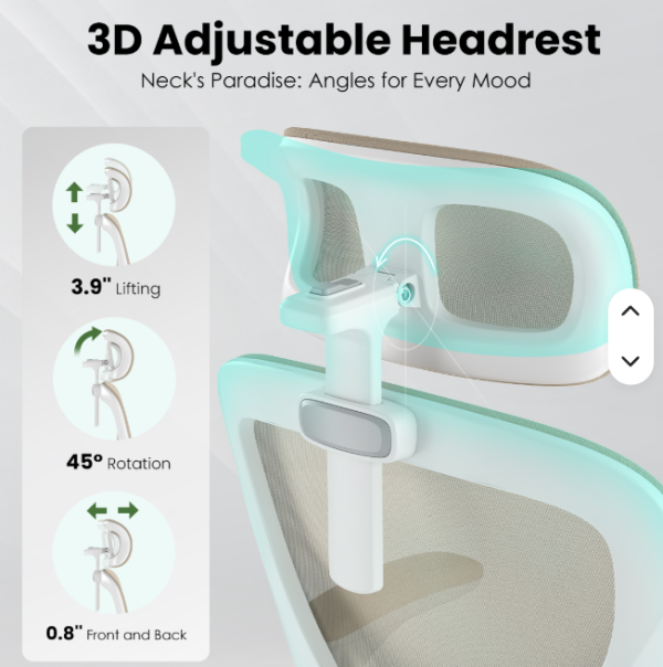 Ergonomic High Back Computer Chair With Armrests and Adjustable Lumbar Support Fast Delivery From US MOQ 1 Unit