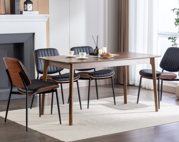 Set of 2 Mid Century Modern Dining Chairs USA Warehouse Quick Ship 1 Piece MOQ
