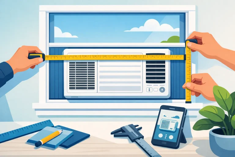 How to Measure Window AC Size for a Good Fit