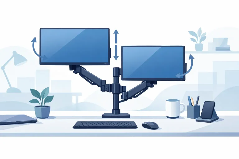 Adjustable Monitor Stands for Better Workspaces